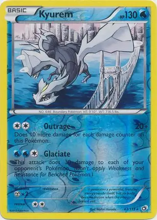 Kyurem, catalogue front