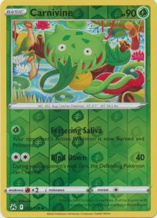 Carnivine, catalogue front