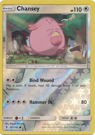 Chansey, catalogue front