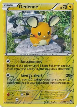 Dedenne, catalogue front