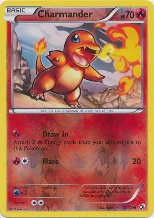 Charmander, catalogue front