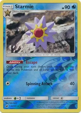 Starmie, catalogue front