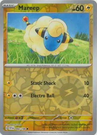 Mareep, catalogue front