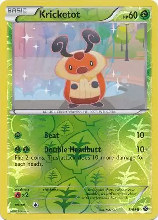 Kricketot, catalogue front