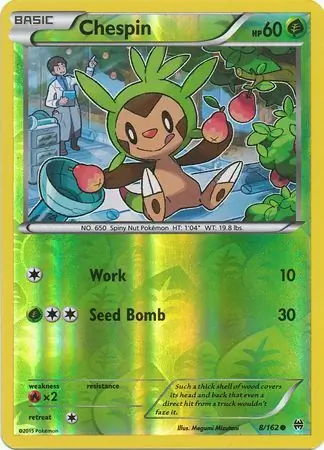 Chespin, catalogue front