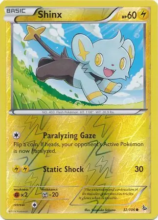 Shinx, catalogue front