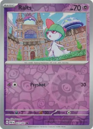 Ralts, catalogue front