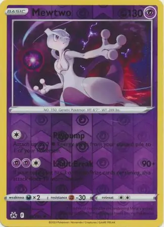 Mewtwo, catalogue front