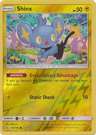 Shinx, catalogue front