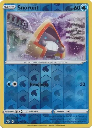 Snorunt, catalogue front