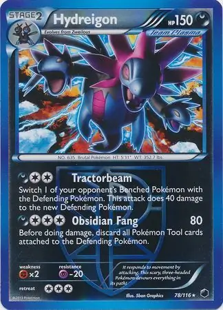 Hydreigon, catalogue front