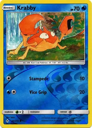 Krabby, catalogue front