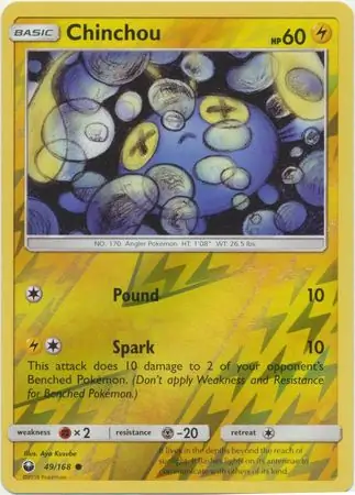 Chinchou, catalogue front
