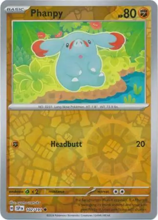 Phanpy, catalogue front