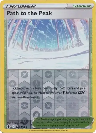Path to the Peak, catalogue front