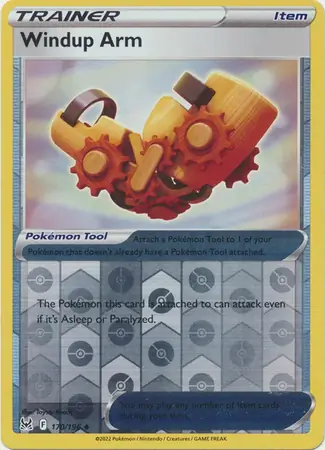 Windup Arm, catalogue front