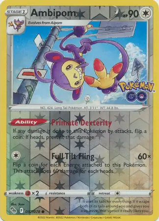 Ambipom, catalogue front