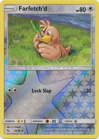 Farfetch’d, catalogue front