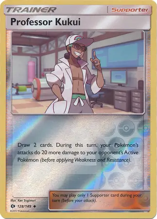 Professor Kukui, catalogue front