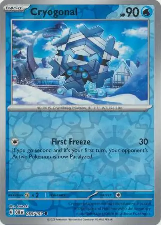 Cryogonal, catalogue front