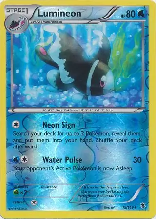 Lumineon, catalogue front