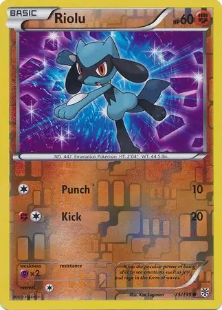 Riolu, catalogue front