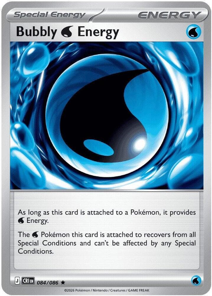 Bubbly Water Energy, catalogue front