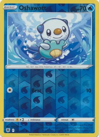 Oshawott, catalogue front