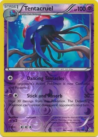 Tentacruel, catalogue front
