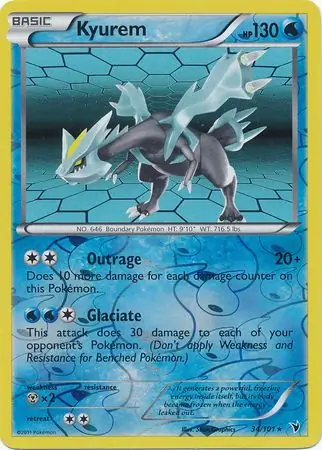 Kyurem, catalogue front