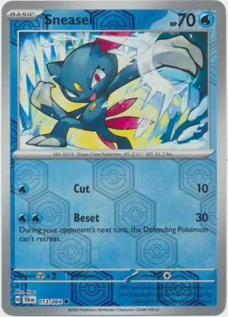 Sneasel, catalogue front