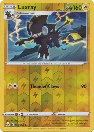 Luxray, catalogue front