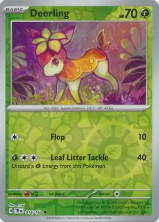Deerling, catalogue front