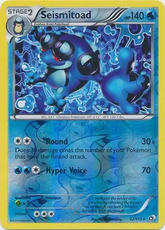 Seismitoad, catalogue front