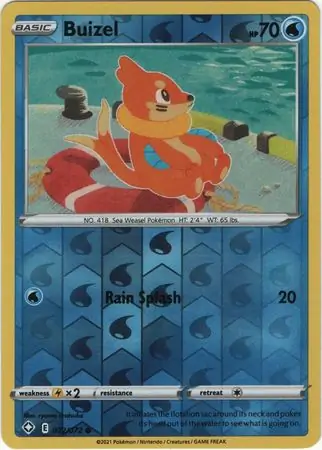 Buizel, catalogue front