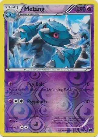 Metang, catalogue front
