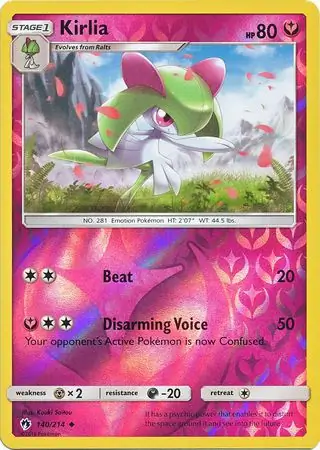 Kirlia, catalogue front