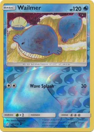 Wailmer, catalogue front