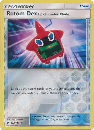 Rotom Dex—Poké Finder Mode, catalogue front