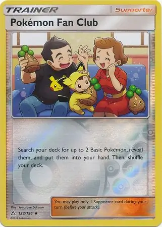 Pokémon Fan Club, catalogue front