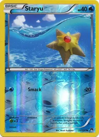 Staryu, catalogue front