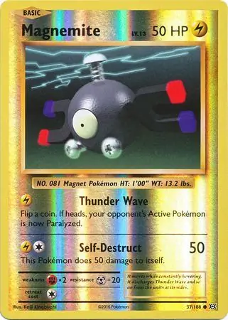 Magnemite, catalogue front