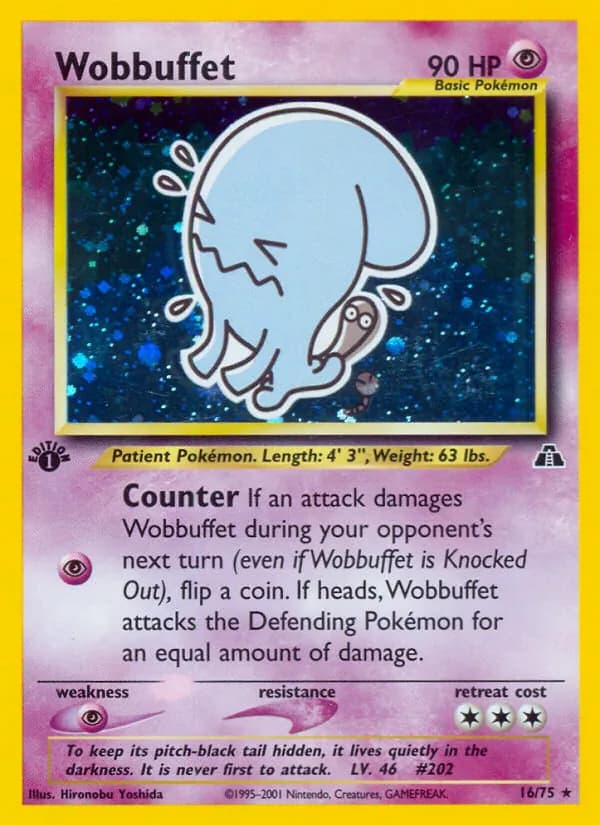 Wobbuffet, catalogue front