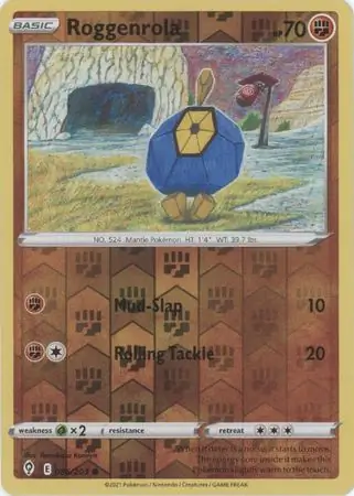 Roggenrola, catalogue front