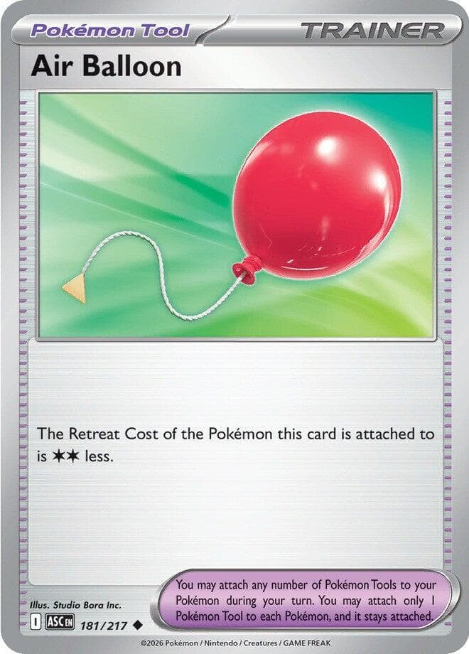 Air Balloon, catalogue front