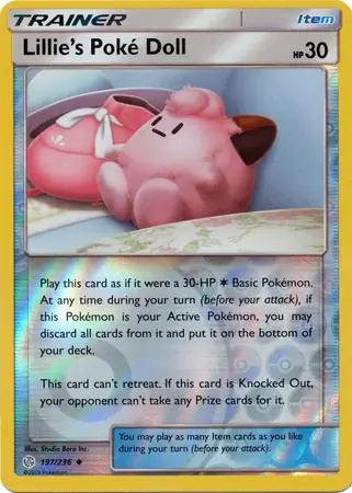 Lillie’s Poké Doll, catalogue front