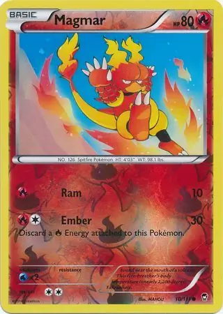 Magmar, catalogue front