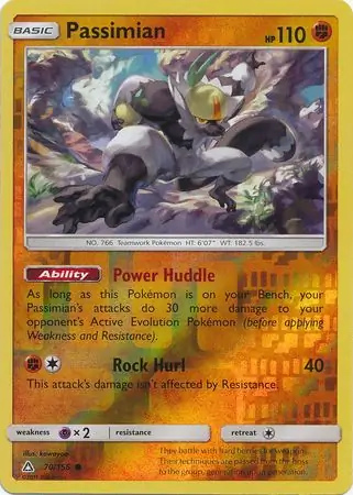 Passimian, catalogue front