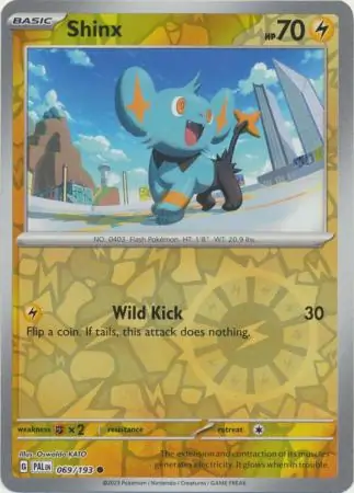 Shinx, catalogue front