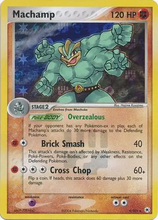 Machamp, catalogue front